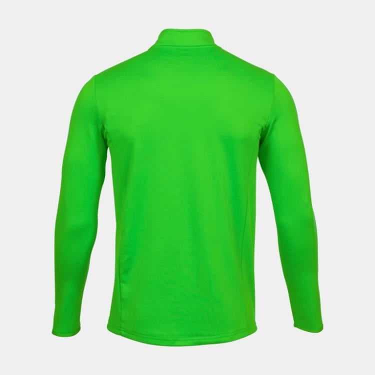 Bluza do biegania RUNNING NIGHT zielona-fluor - męska 1.jpg