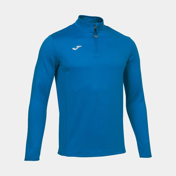 Bluza do biegania RUNNING NIGHT - niebieska - męska 1.jpg