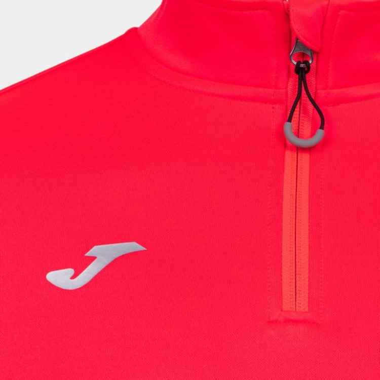 Bluza do biegania RUNNING NIGHT - koral - męska 2.jpg