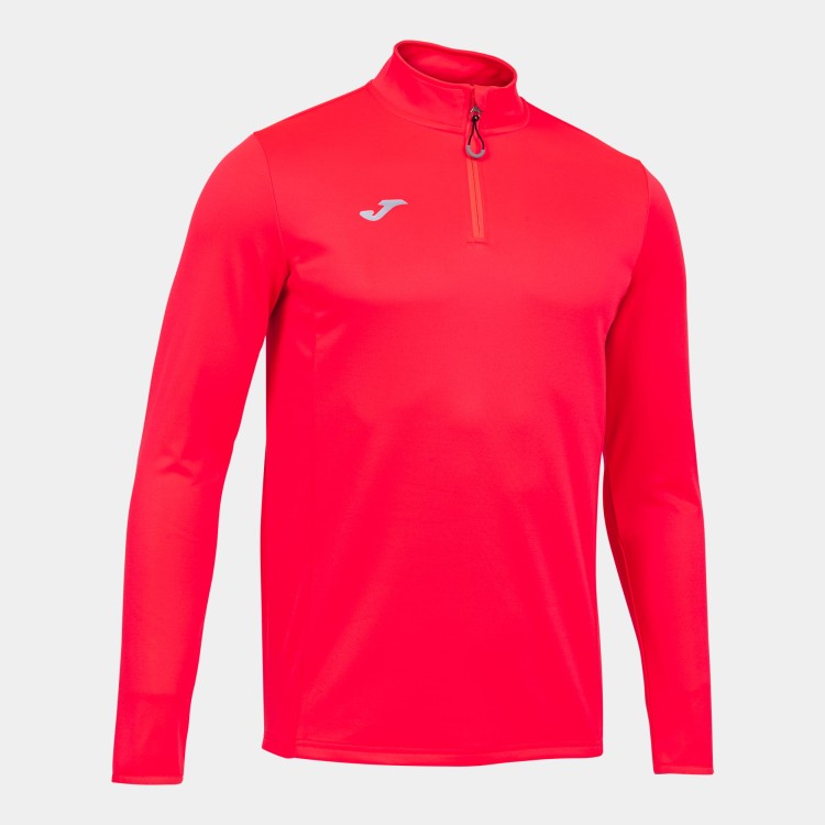Bluza do biegania RUNNING NIGHT - koral - męska.jpg