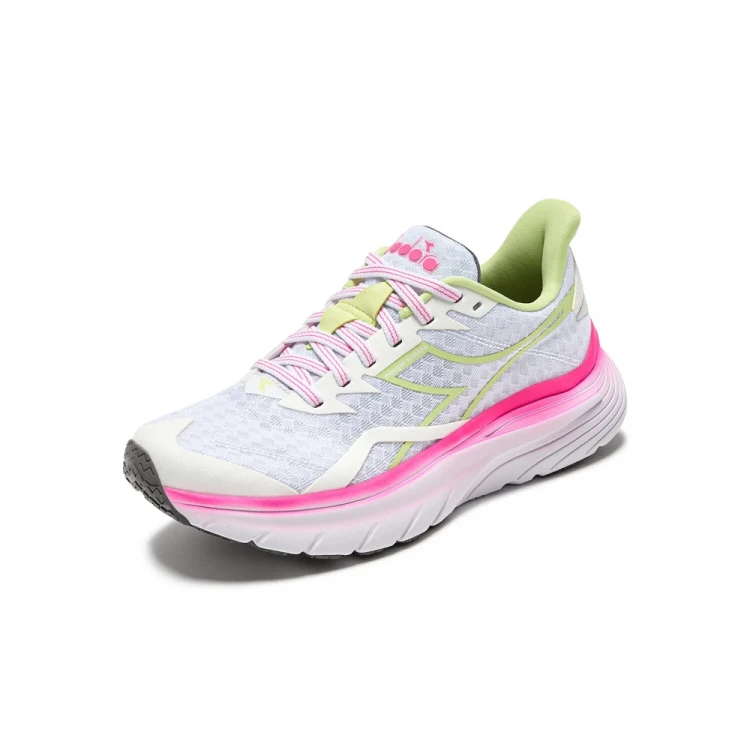 Buty-do-biegania-damskie-DIADORA-EQUIPE-NUCLEO-biało-różowe-2.webp